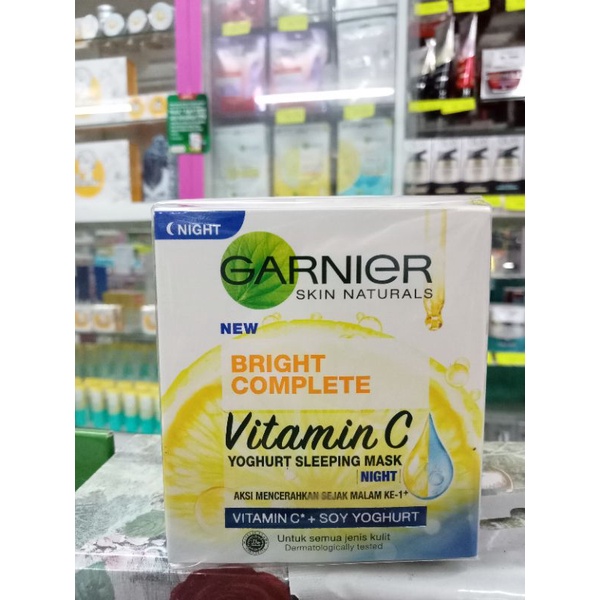 Garnier Bright Complete Sleeping Mask Night Cream