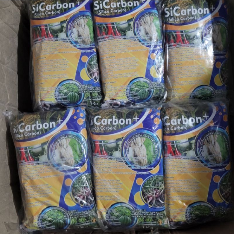 pupuk Sicarbon Carbon silica Asam humat 1 kg Sicarbon Plus