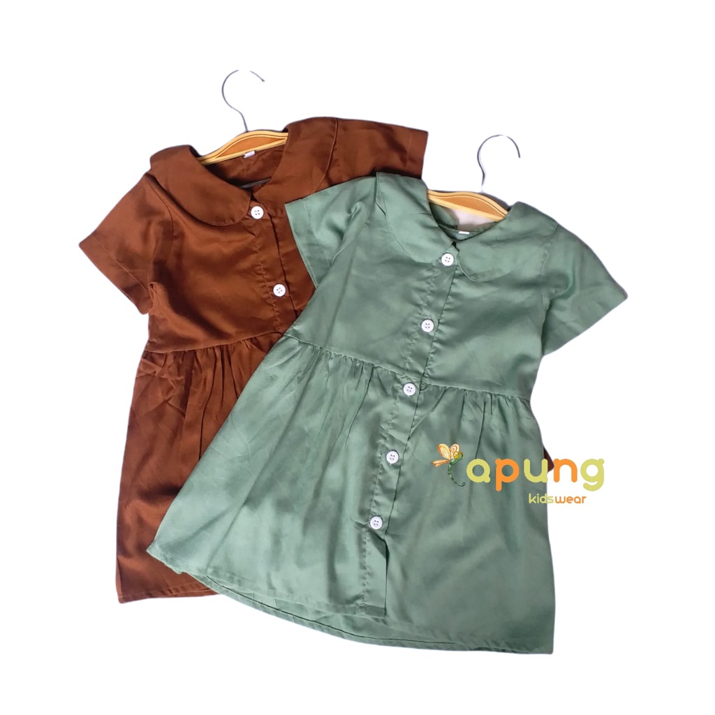 (Capung Kidswear) Home Dress Anak Rayon Viscose S-L