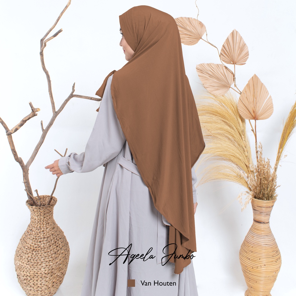 Jilbab Khimar Jumbo Hijab Syari Kerudung Instan Aqeela-5