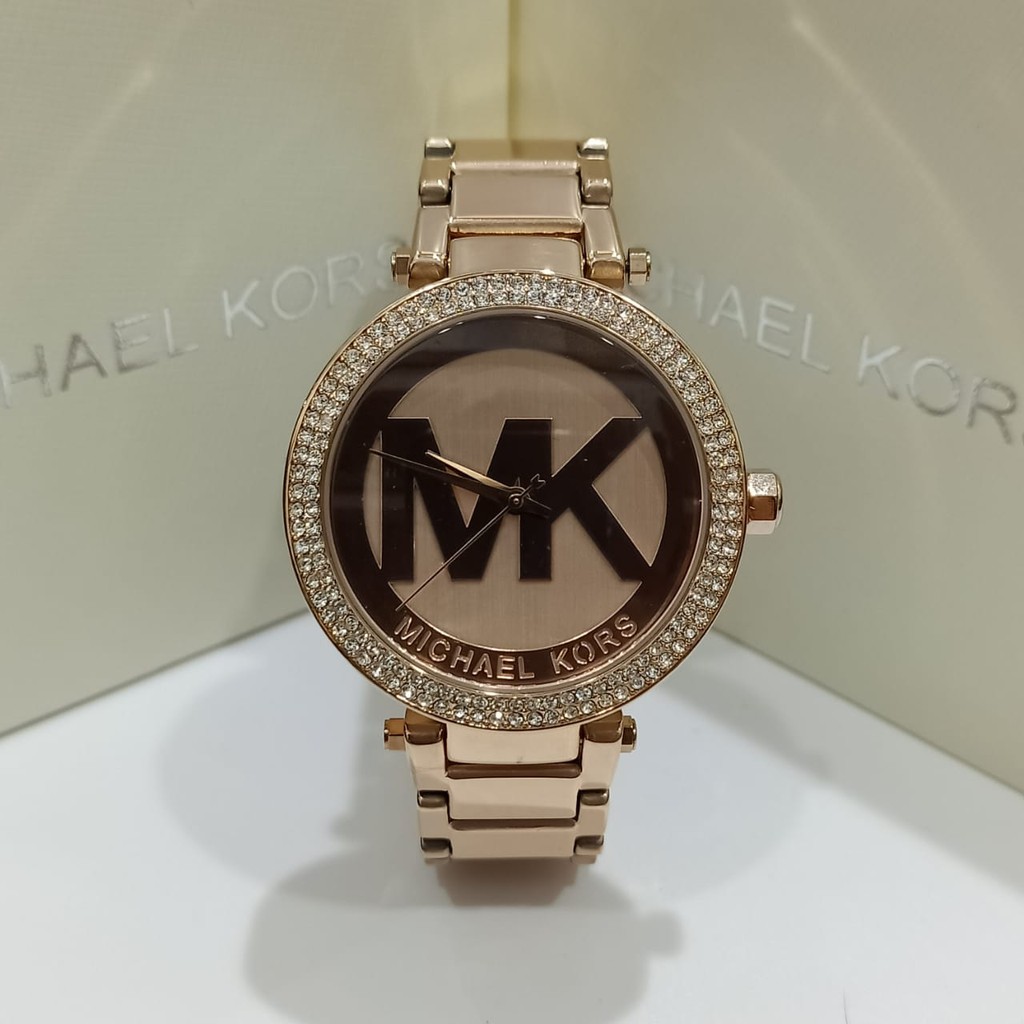 Jam Wanita MICHAEL KORS MK5865 MK 5865 Original Garansi Resmi  Free Baterai