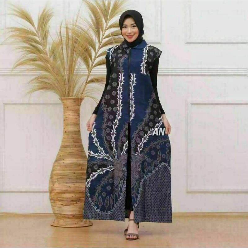 MURAH BATIK WANITA LONGCARDI SERAGAM