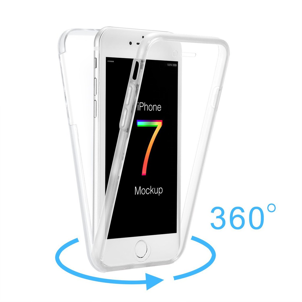 360 Transparan Bening Softcase soft Case Casing iPhone 6