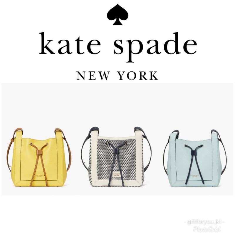 Kate Spade New York Grab Small Bucket Shoulder Bag Tas Selempang Wanita Woman Branded Original