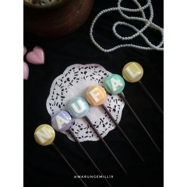 

Coklat Topper Ucapan