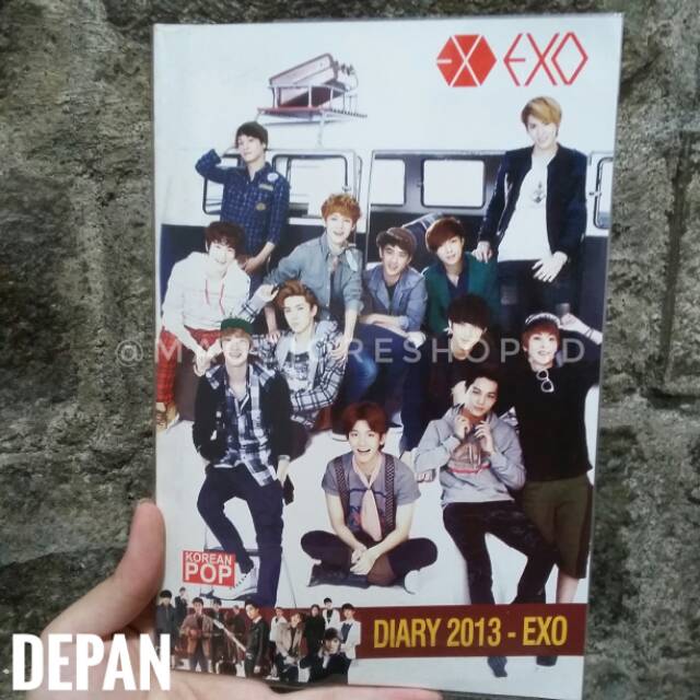 Buku Diary 2013 EXO (notebook) - Fantastic Journey