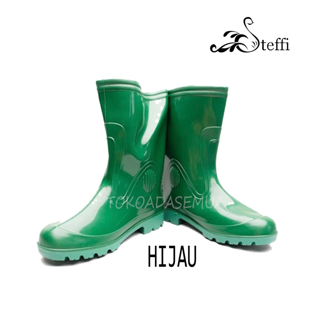 SEPATU PRIA BOOTS PENDEK BERKEBUN STEFFY UKURAN 39-42 / SEPATU BOOTS PENDEK TERLARIS / TERMURAH