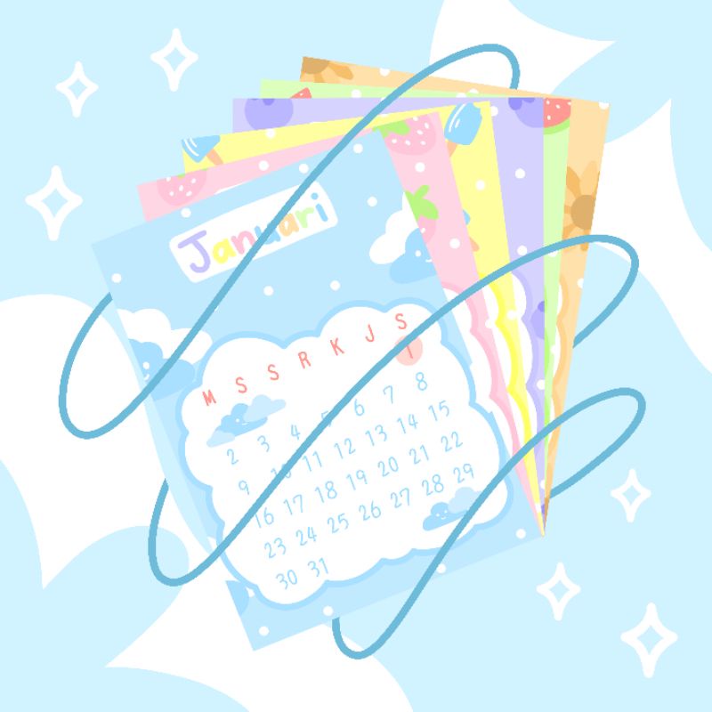 

kalender 2022 || pastel cute