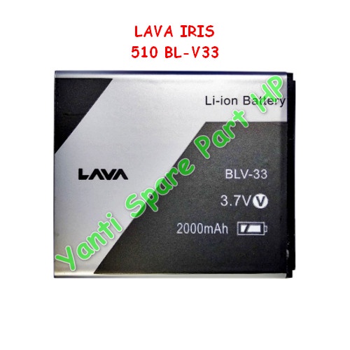 Baterai Lava Iris 510 BL-V33 Orignal New