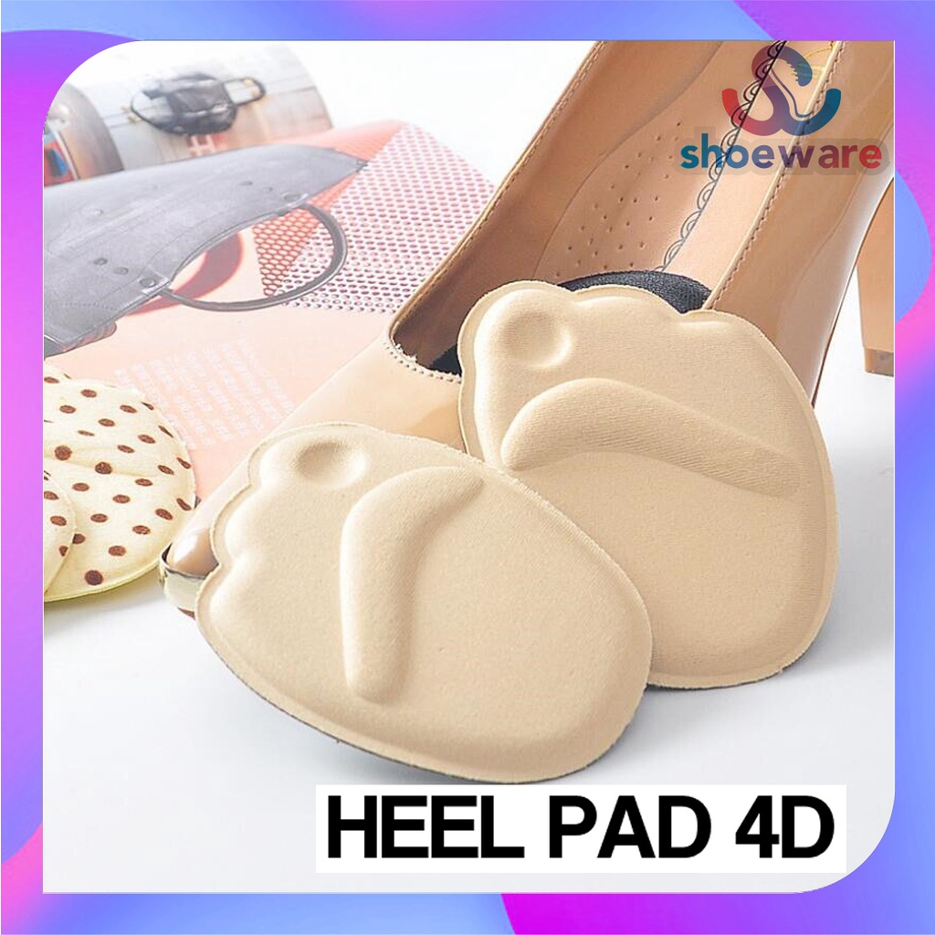 insole front heel pad/ bantalan depan alas sepatu heel 4D