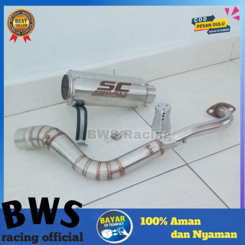 knalpot SC project Aerox 155