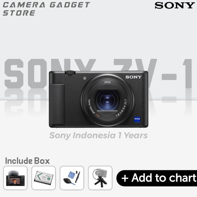 Jual Sony Zv 1 Digital Camera With Vlogger Accessory Kit Shopee Indonesia