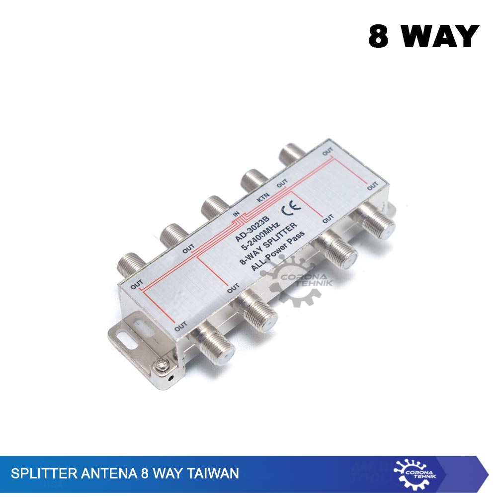 Taiwan - Splitter Antena 8 Way