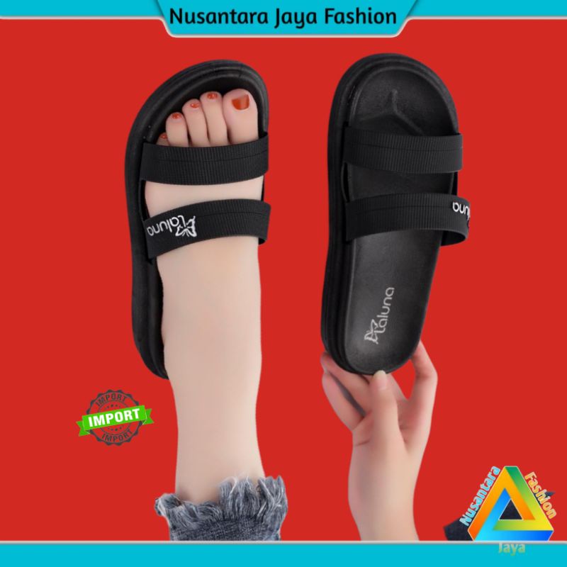 6.6 STOK TERBATAS Sendal Kekinian Wanita - Sandal Wanita Ban 2 Terbaru 840 1