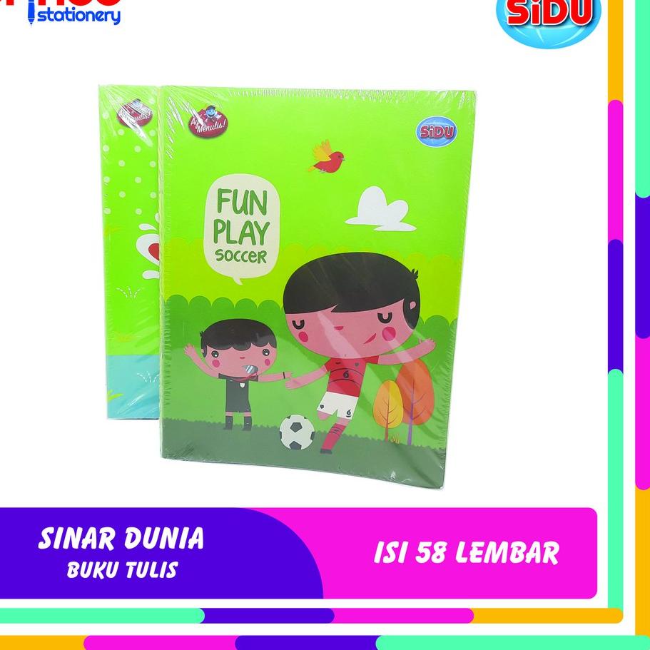 

ㅰZ BUKU TULIS SINAR DUNIA ISI 58 LEMBAR TERMURAH 3177 ✿