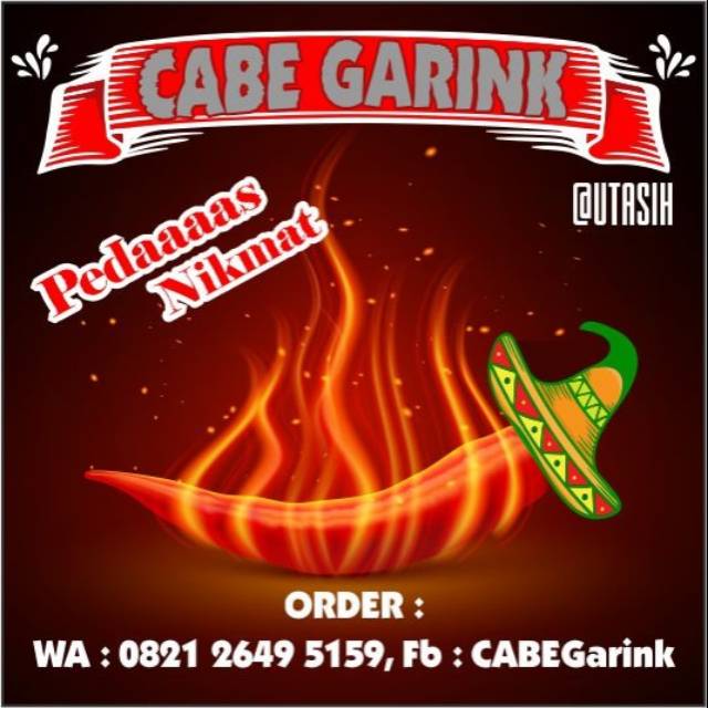 

Sambal Cabe garing utasih
