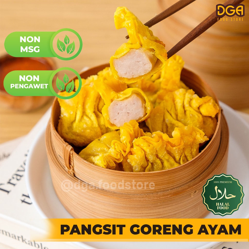 

PANGSIT GORENG - DUMPLING AYAM HOMEMADE NON PENGAWET NON MSG