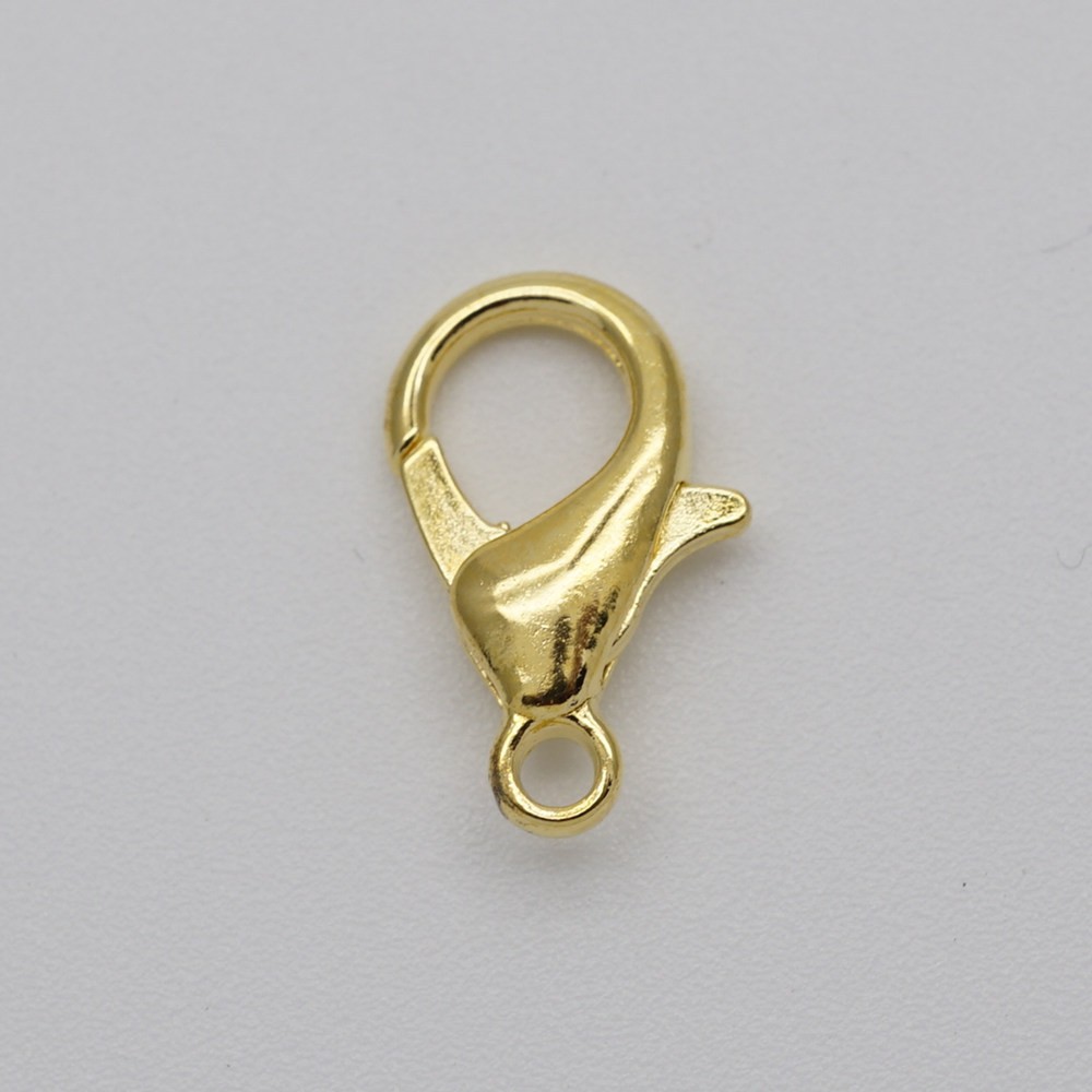 Kokot Udang (isi 10 pcs) Konektor Kait Lobster Bahan Alloy Warna Kalung Gelang Perhiasan Diy Masker