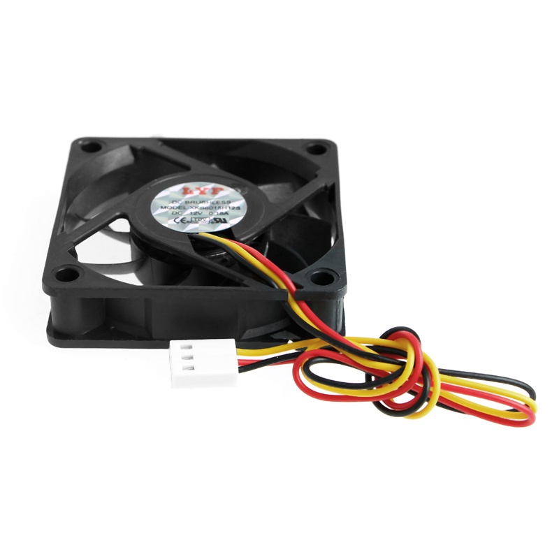 Bt 60x60x15mm CPU Cooling Fan 12V 3pin Silent PWM Kipas CPU Cooler Chassis Radiator