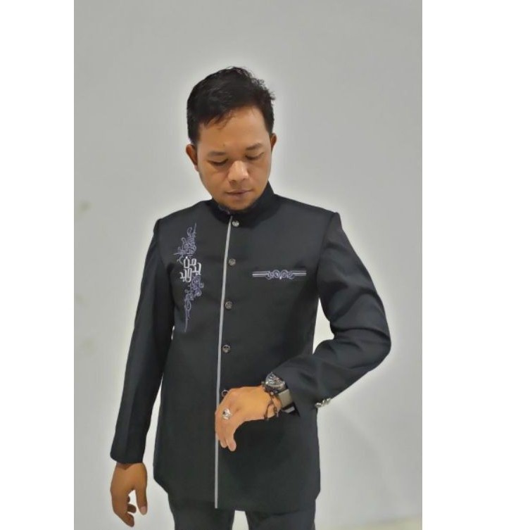 [COD] J20 JASKO JASKOKO JAS KOKO BAJU KOKO BAJU AKAD NIKAH WARNA HITAM MURAH BRANDED KEREN MODIS