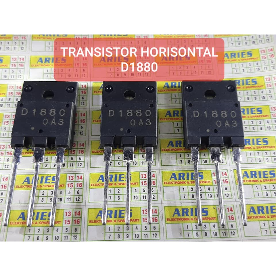 TRANSISTOR HORISONTAL D1880 29 INCH ORIGINAL