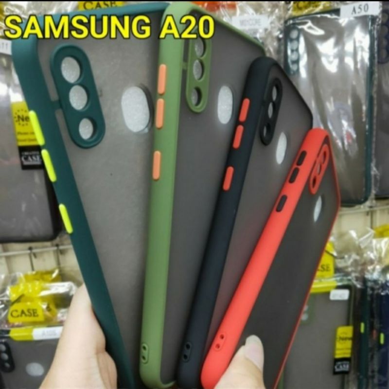 Samsung A20 A30 case fuze dove doff matte colour warna