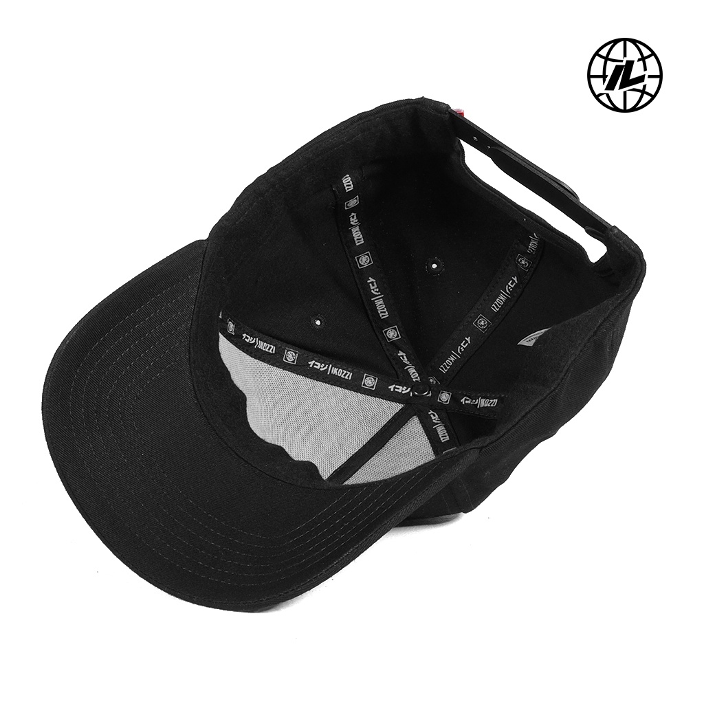 Ikozzi Capital Black Topi Baseball - Topi Sport