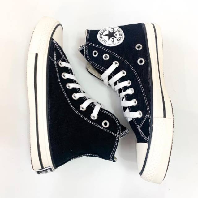  SEPATU  CONVERSE CLASSIC TINGGI  HITAM  70 S MADE IN 