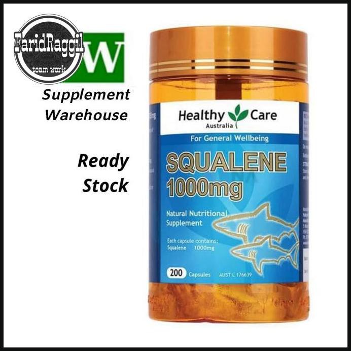 Healthy Care Squalene 1000mg - 200 caps