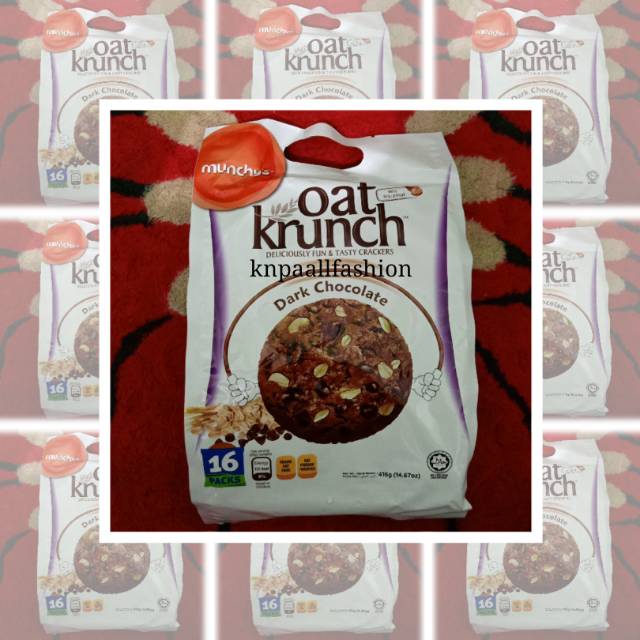 

Munchy's Oat Krunch Dark Chocolate Biscuit 416g