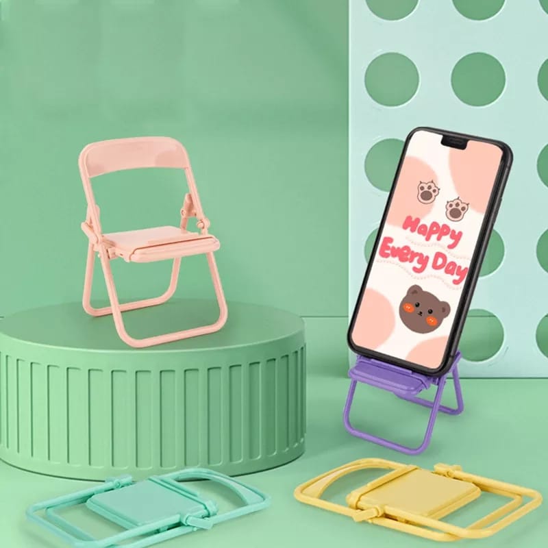 Phone Holder Model Kursi Unik Lucu Warna Warni