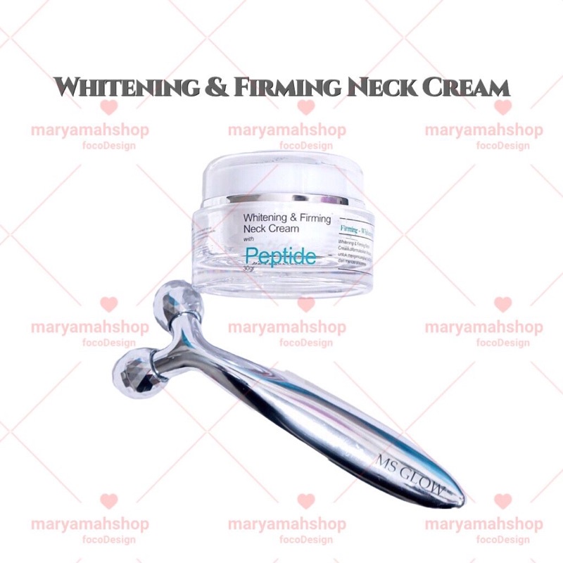 whitening & firming neck cream / neck cream / cream leher