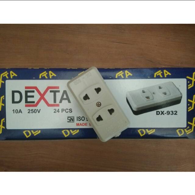 Stop Kontak Gepeng 2Lb DX-932 DEXTA (SNI)