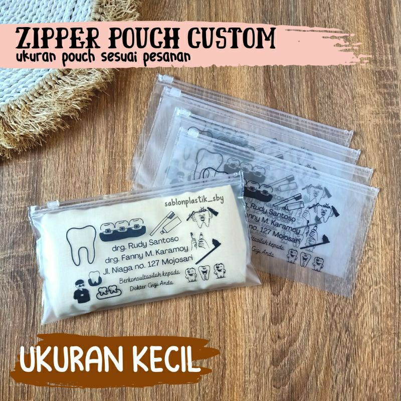 ZIPPER POUCH CUSTOM