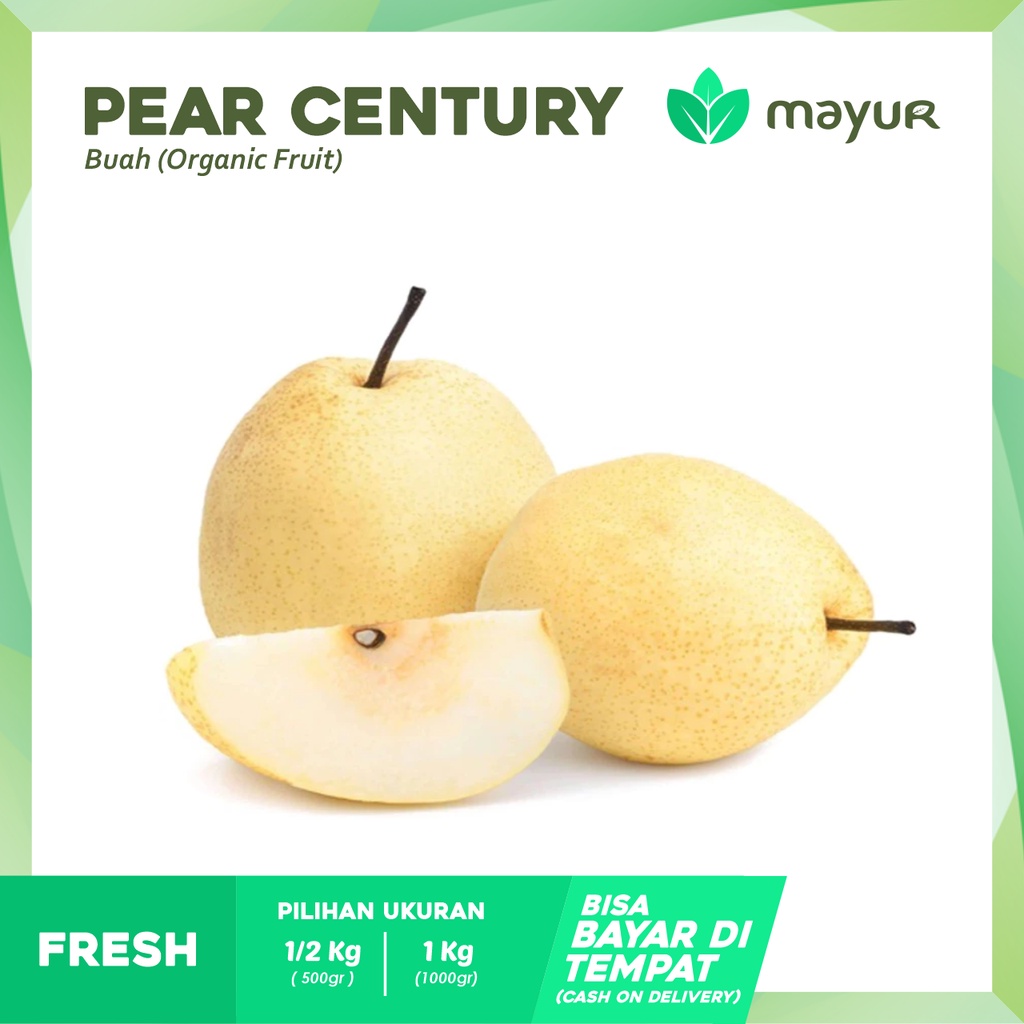 Jual Pear Century 500gr 1kg Shopee Indonesia 