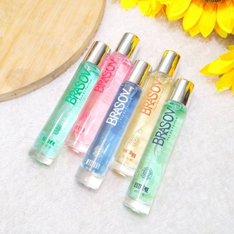 Farpum Brasov 50ML Unisex Premium Original Parpum Pria Wanita Wangi Tahan 8 Jam Parfum Sprey Cewe Ce
