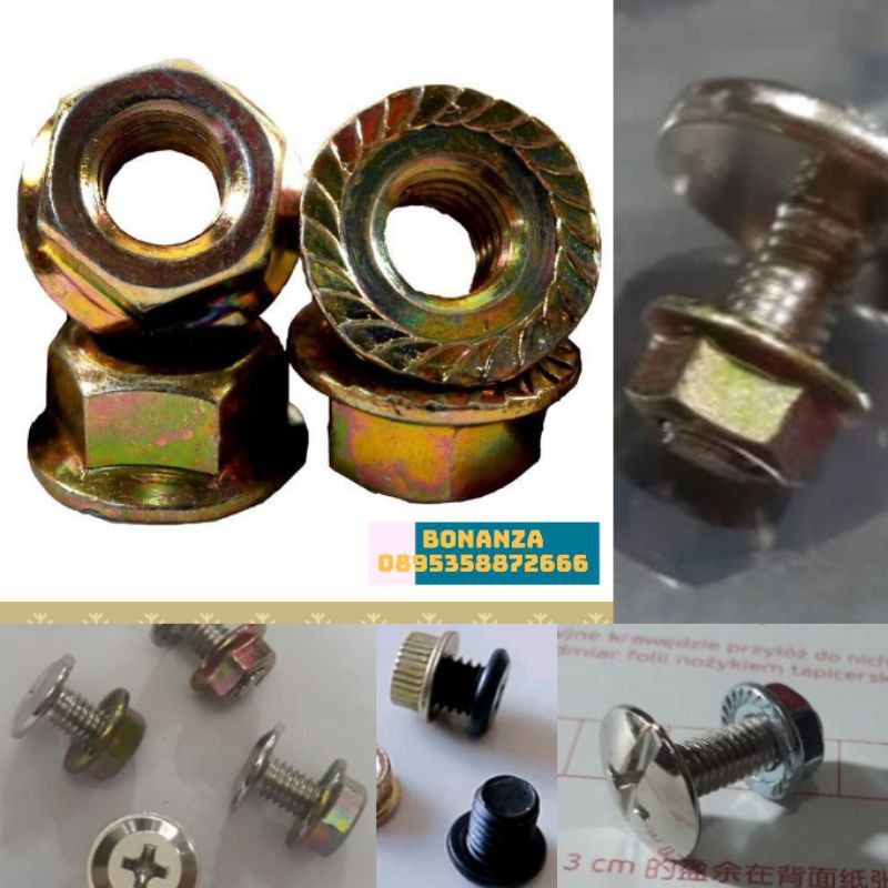 mur baut dalam helm universal INK BMC HIU KYT MDS NHK GIX VOG JPX TGP DAG BOGO RETRO CARGLOSS