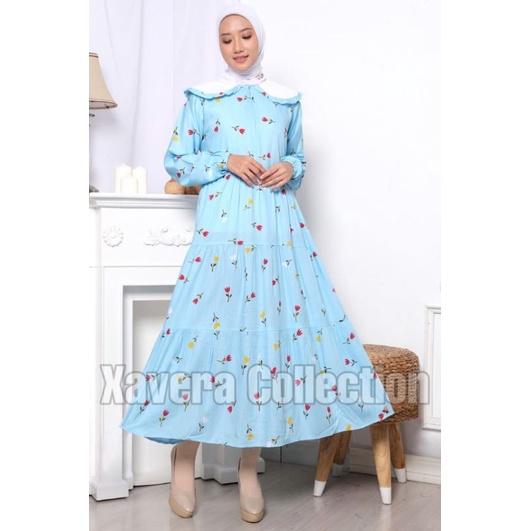 XC - Midi Dress 04 / Dress Wanita Trendy / Midi Dress Kekinian