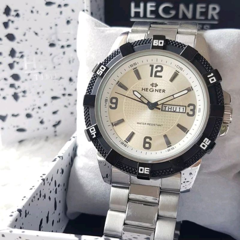 Jam Tangan Pria Hegner 3713 G / 3713G