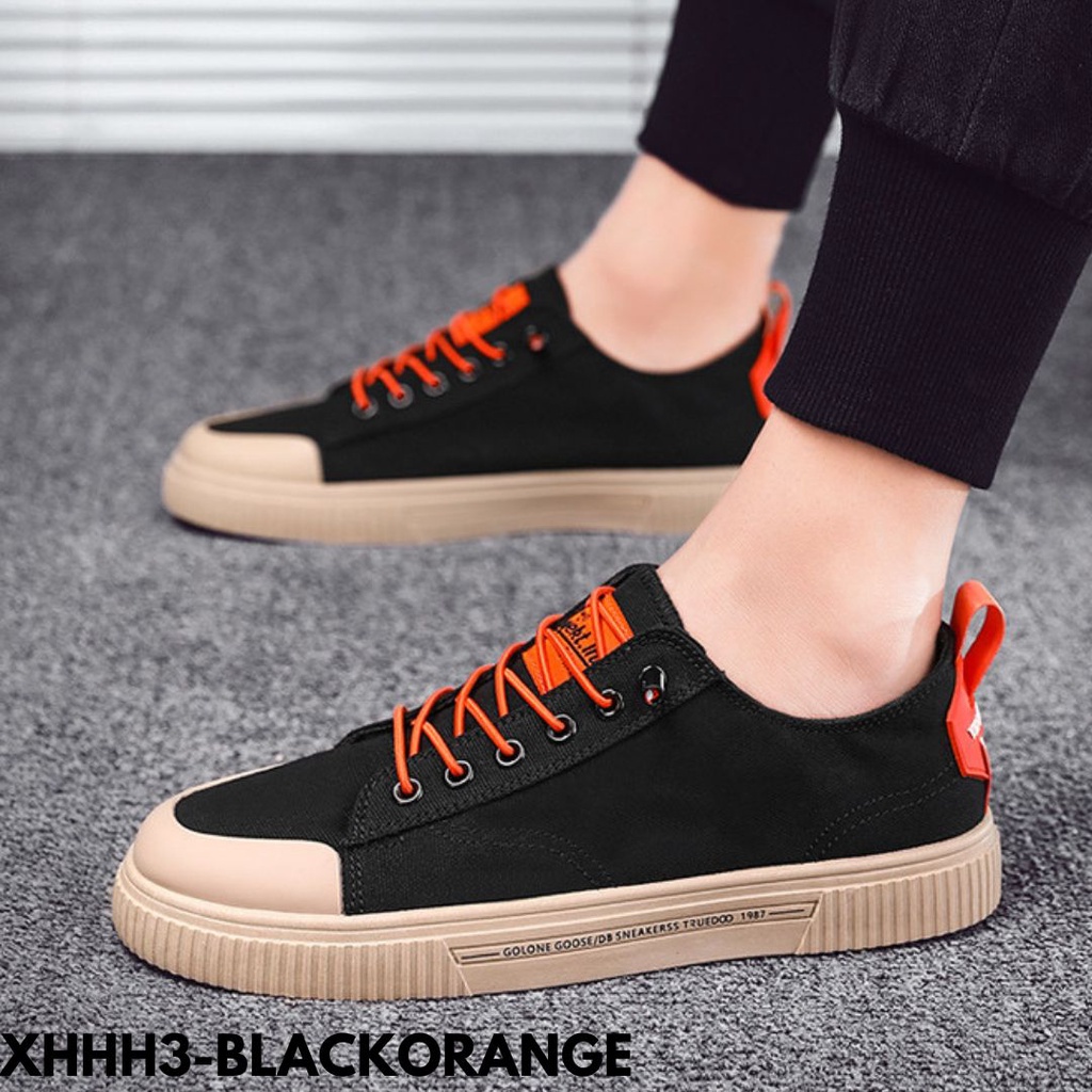 SEPATU SNEAKERS PRIA MODERN TERBARU 2022 SIMPLE CASUAL KUALITAS IMPORT HHH3