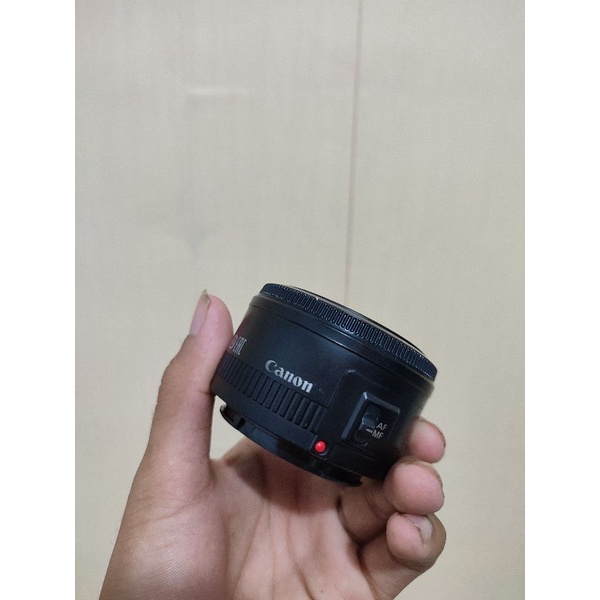 lensa fix canon 50mm