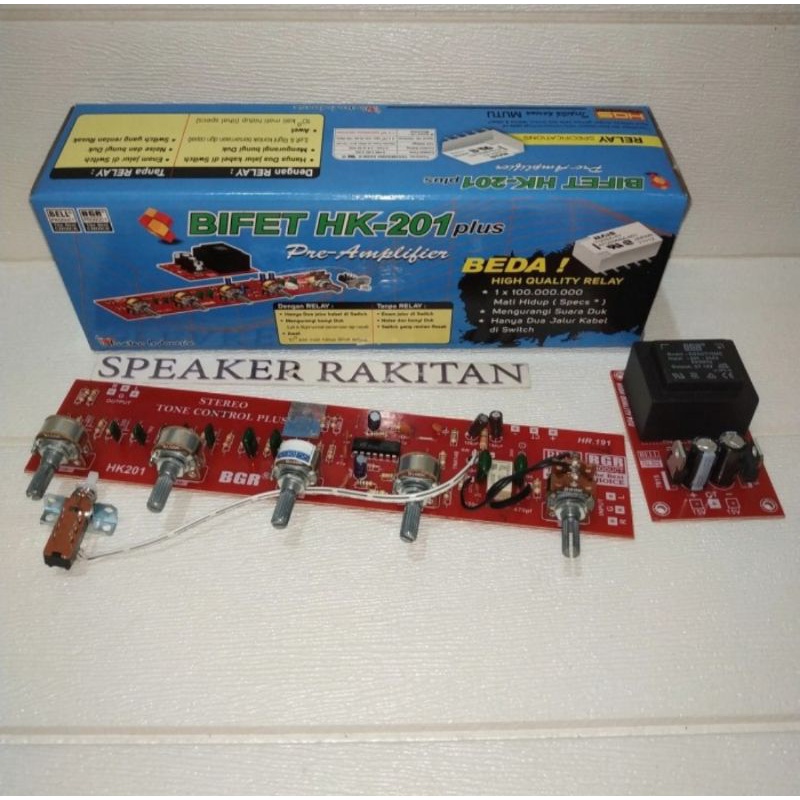Kit Tone Control BIFET HK-201 Plus