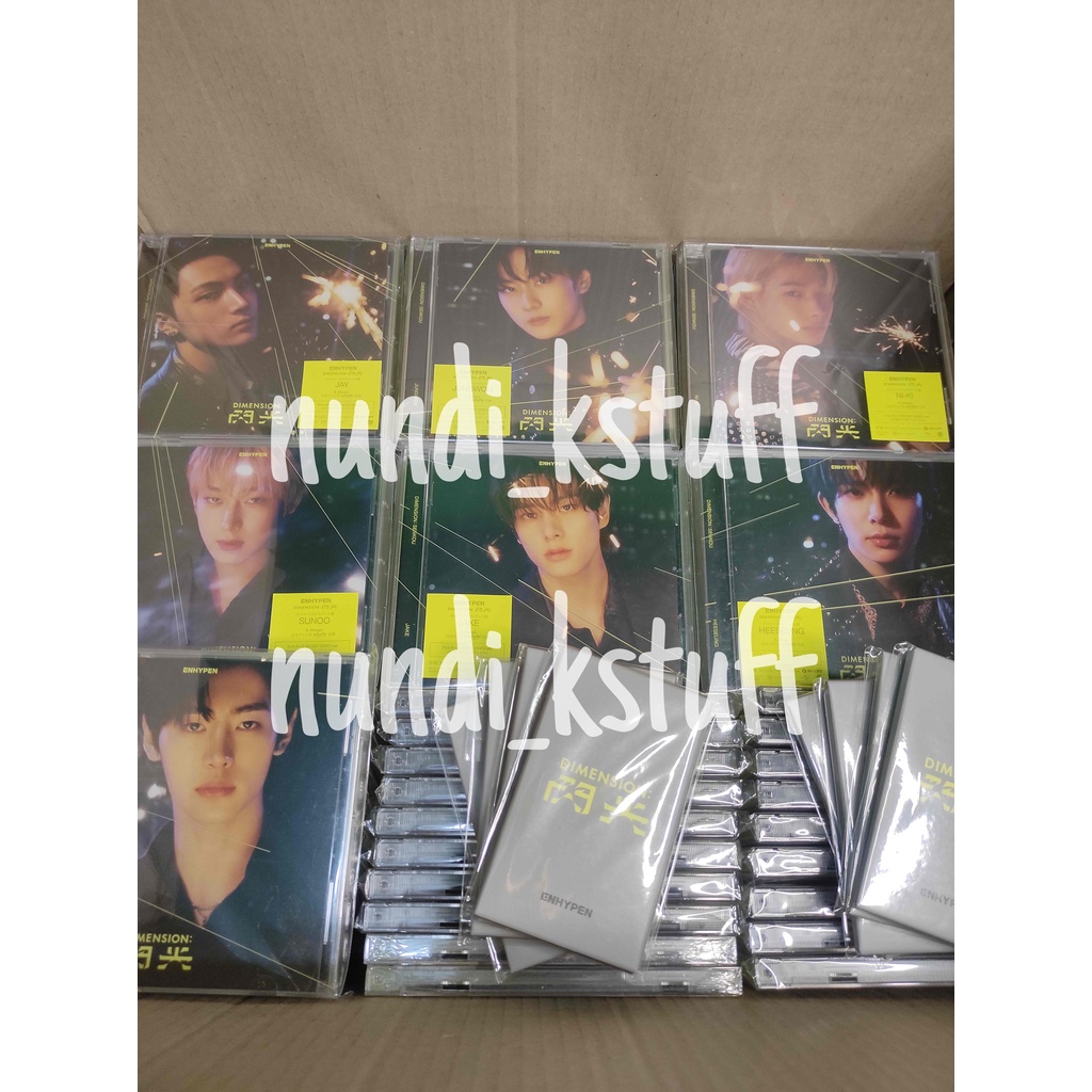 [READY STOCK] SOLO JACKET LIMITED ENHYPEN : DIMENSION SENKOU