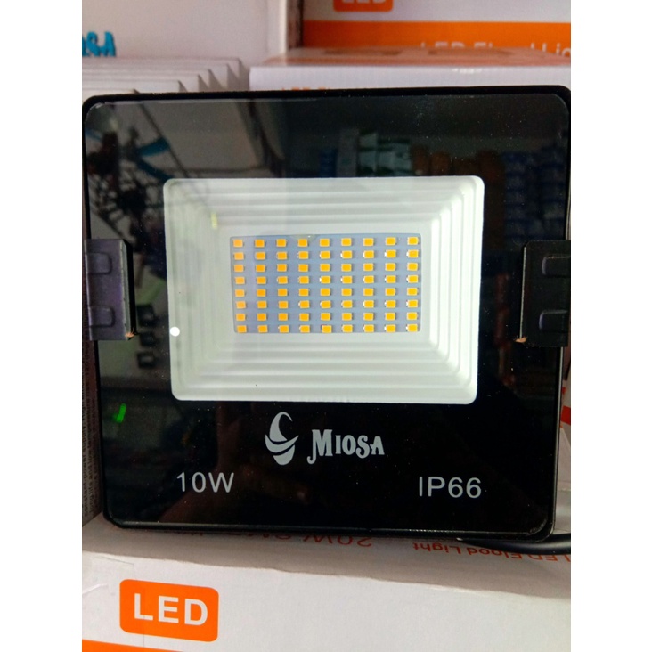 LAMPU SOROT MIOSA 10W KUNING - LED FLOOD LIGHT MIOSA 10W