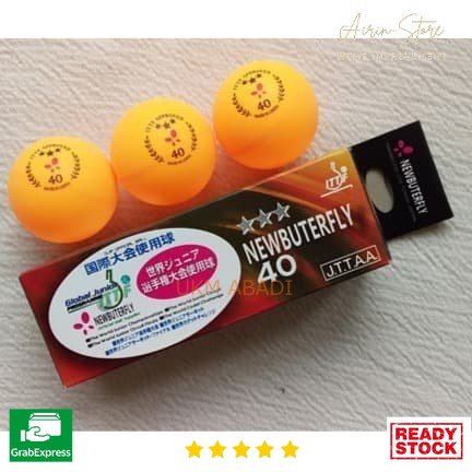 Bola Pingpong Tenis meja Buterfly 40 mm SC