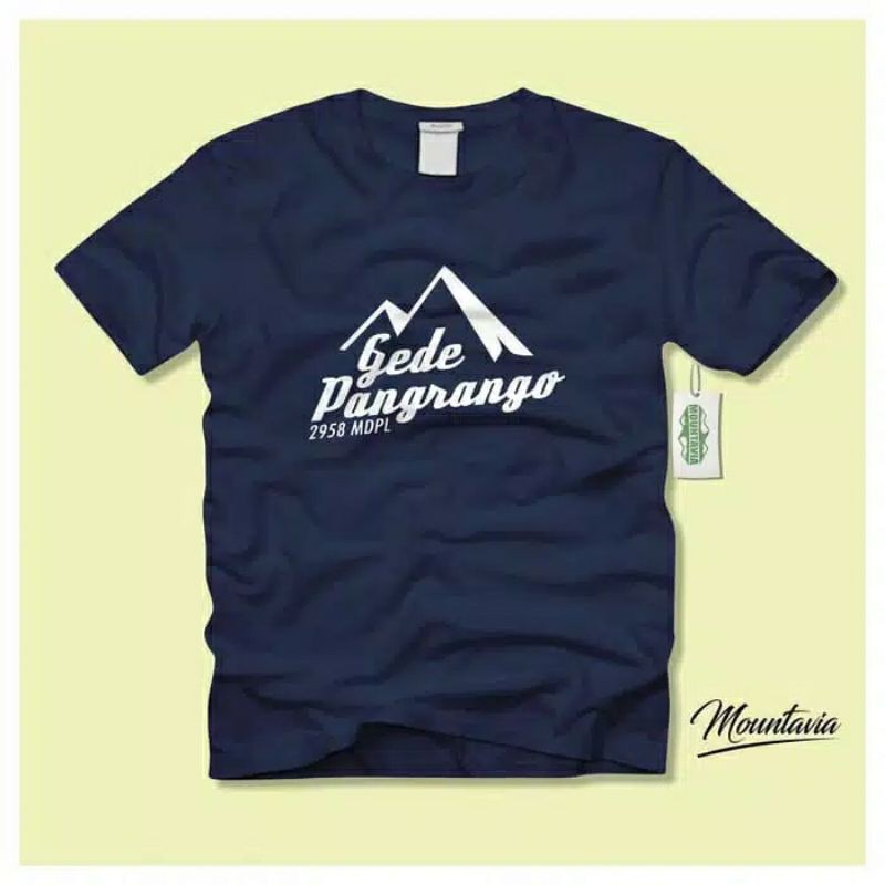 BAJU GUNUNG - KAOS GUNUNG - BAJU GUNUNG GEDE PANGRANGO - KAOS OUTDOOR  - BAJU DISTRO - BAJU PRIA