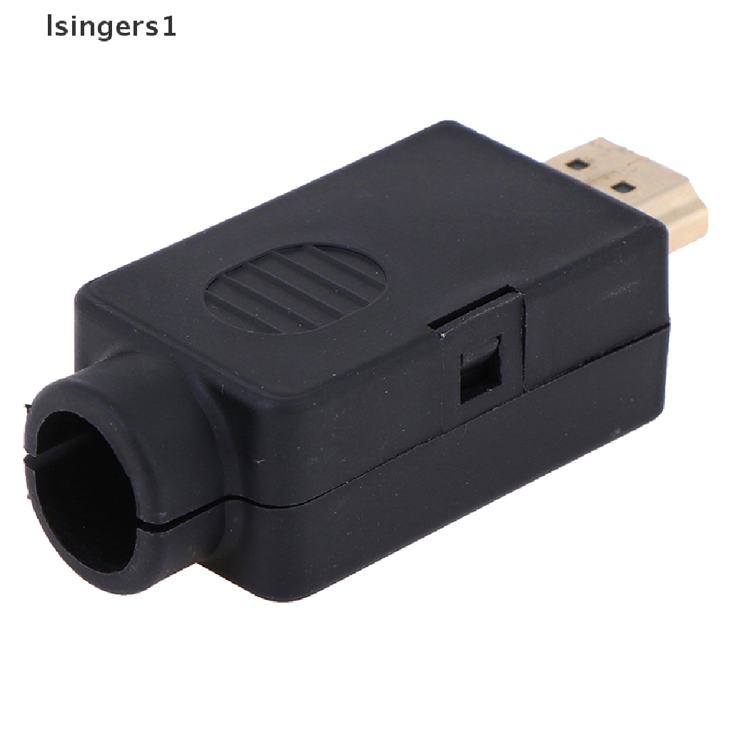 (lsingers1) Konektor Terminal HDMI Male 19P Tanpa Solder