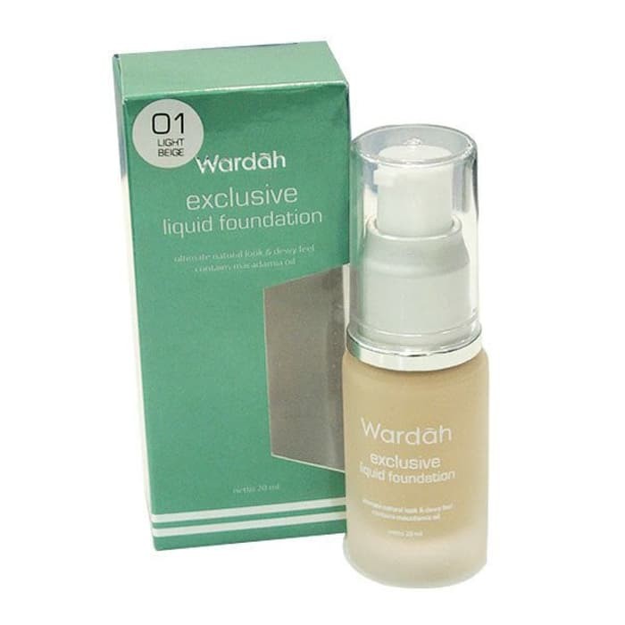 EXCLUSIVE LIQUID FOUNDATION WARDAH COSMETICS