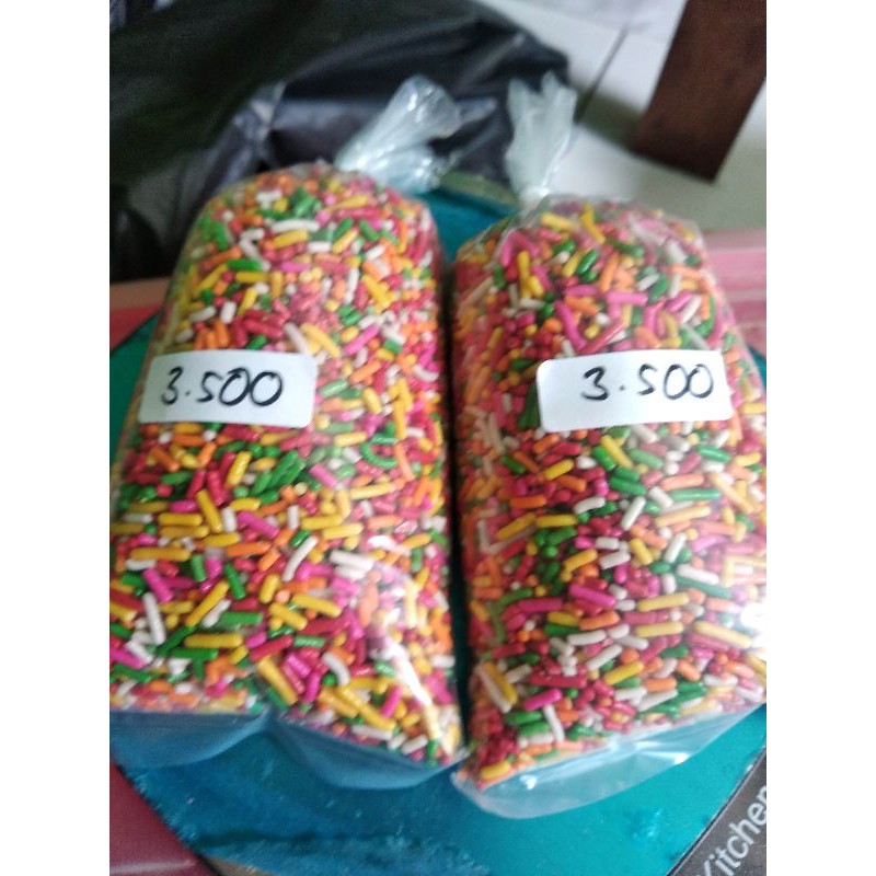 

mesis pelangi curah kemasan 125gr