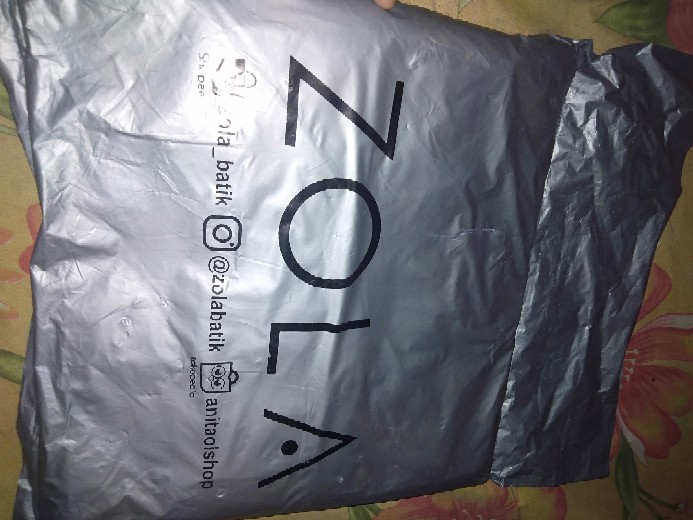 Zola_batik Batik Couple Gamis Belva Lengan Panjang